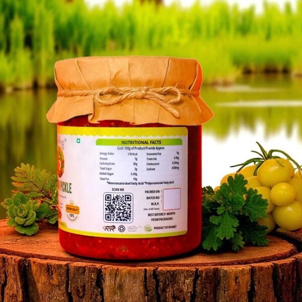 TARA-RA-RA Lemon Pickle – Handcrafted Nimbu Achar with Authentic Spices | Tangy & Spicy Homemade Taste | 500g - Image 3
