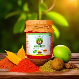 TARA-RA-RA Mango Pickle | Authentic Homemade Taste | Aam Ka Achar | Made with Handpicked Raw Mangoes & Spices | Traditional Indian Recipe | 1kg
