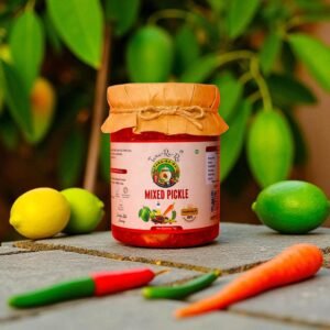TARA-RA-RA Mixed Pickle – Authentic Indian Pachranga Achar | Spicy, Tangy & Flavorful Blend of Mango, Lime, Carrot, Chili & Karvanda | 1kg