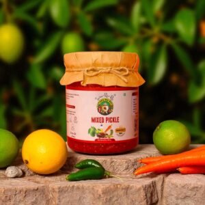 TARA-RA-RA Mixed Pickle – Authentic Indian Pachranga Achar | Spicy, Tangy & Flavorful Blend of Mango, Lime, Carrot, Chili & Karvanda | 500g
